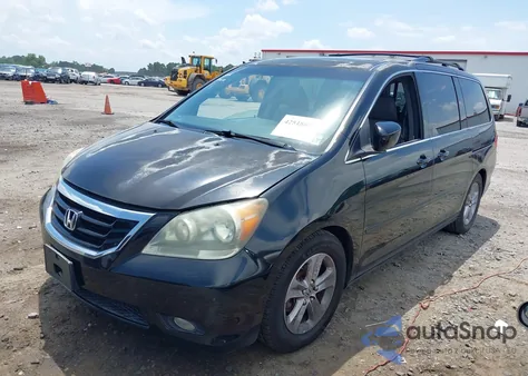 2010 Honda Odyssey Touring из США, поврежденный, VIN 5FNRL3H99AB056282